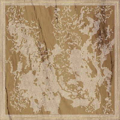 Декор Decor Solitaire Rosone Pav. Gold- Visone Lapp/Rett (60x60) SRPGV
