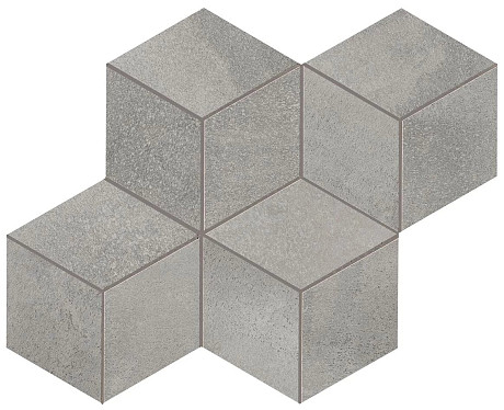 Мозаика Blaze Aluminium Mosaico Esagono Matt (30x35) A0UO