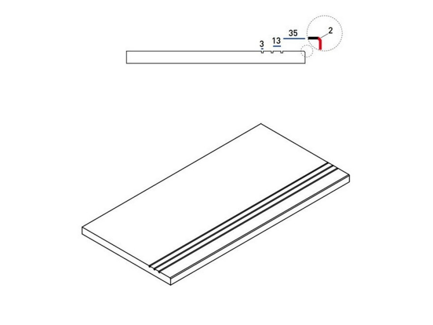 Orobico Bordo Grip 620090000726 (30x60) 620090000726