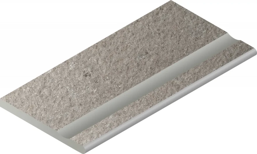 Бортик закругленный с выемкой Discover X2 Грэй 620090001027 (30x60) 620090001027