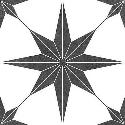 Керамогранит Stella Nero (25х25)