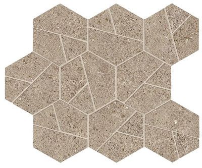 Мозаика Boost Stone Clay Mosaico Hex (25.28.5) A7CW