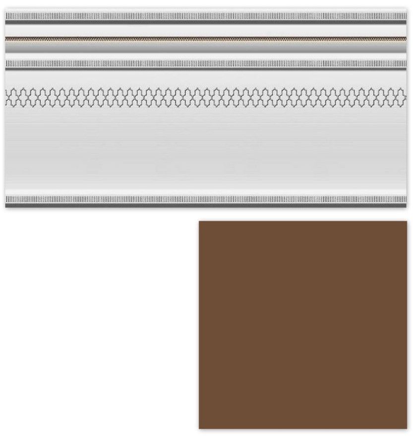 Плинтус Garden Zocalo Classic Marron (15х30) HRL000037