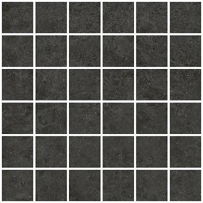 Мозаика Beren Black Mosaic 55 Natural (30x30) LV10553