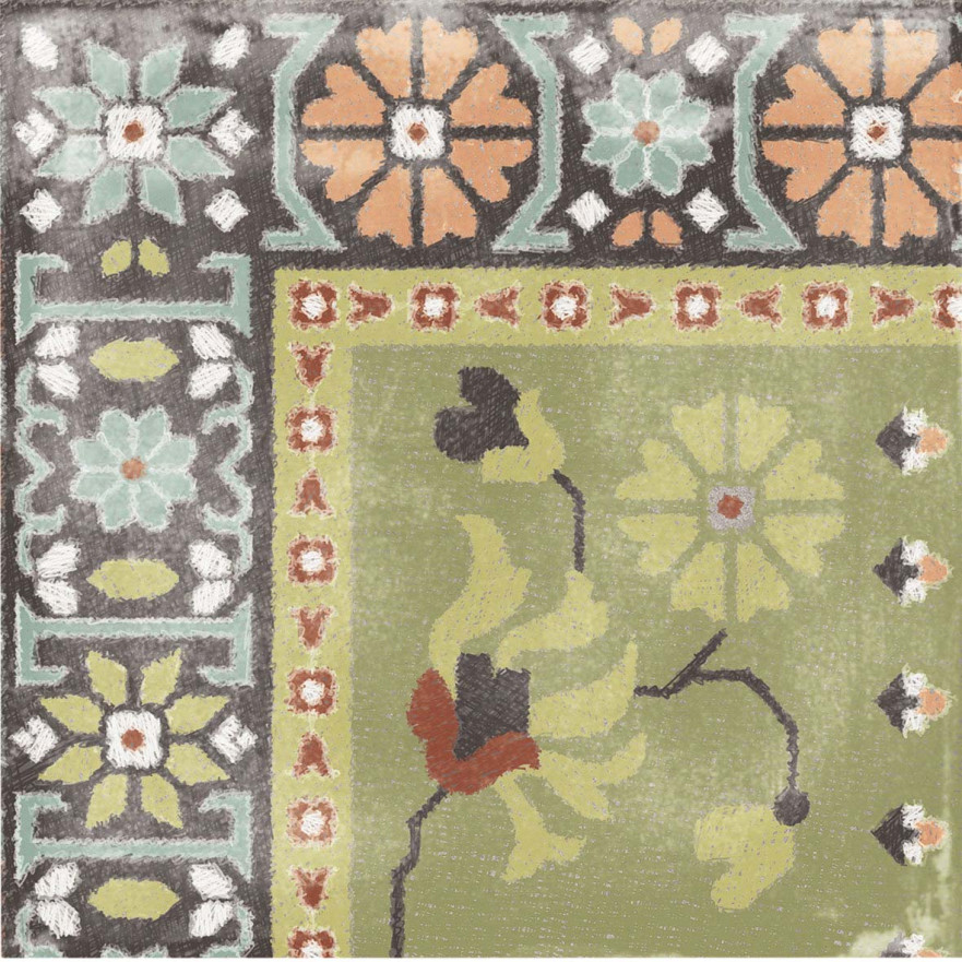 Керамогранит Play Carpet mix multicolor PF60003351 (20x20) PF60003351