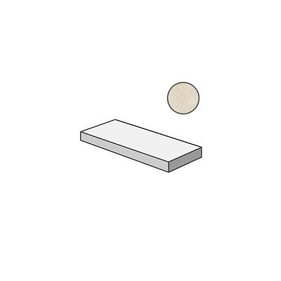 Ступень угловая левая Genesis Moon White Scalino Angolare Sx 620070001053 (33x120)