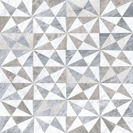 Декор Marmori Геометрический Микс Лаппато R9 (60x60) K946565LPR01VTE0