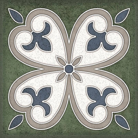 Плитка SMALTO DECOR 4 VERDE (15x15)
