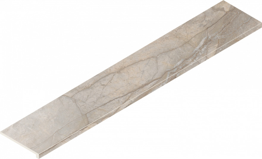 Ступень угловая правая Stellaris Elegant Silver Scalino Ang Dx(33x160) 620070002625