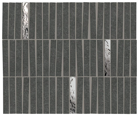 Мозаика Boost Mineral Tarmac Mosaico Domino Lux AIHK (35x29,2) AIHK