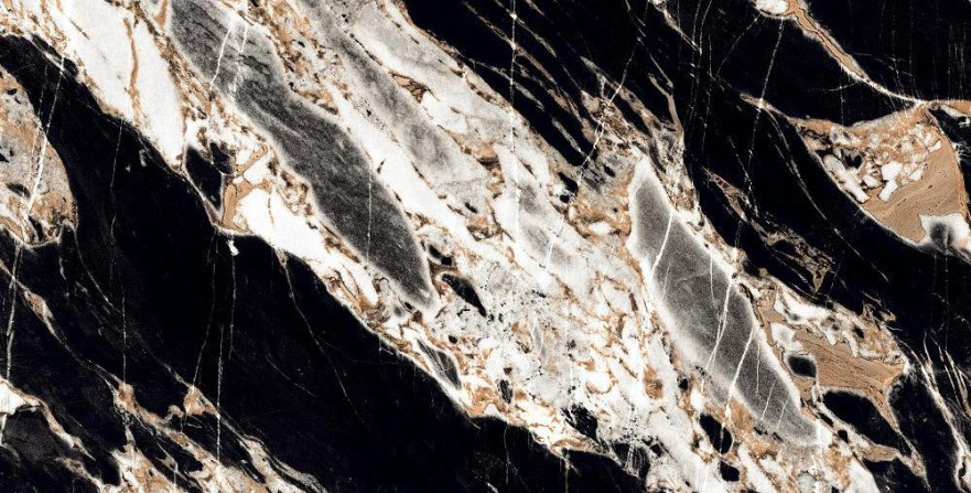 Керамогранит NOKS BLACK - B HIGH GLOSSY (60x120) BZ73146 BZ73146