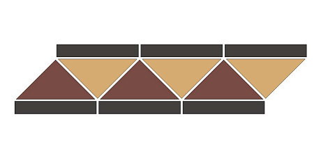 Бордюр RICHMOND BLACK (42.2x12)