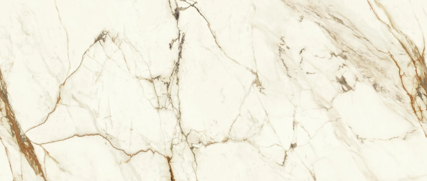 Керамогранит MARVEL Calacatta Imperiale Lapp. Kit Endless 5pcs (120x278) A6EQ A6EQ