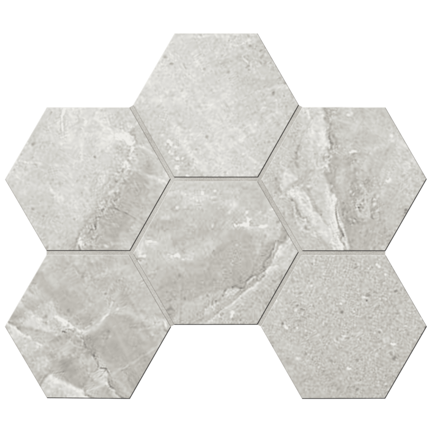 Мозаика KA01 Hexagon (25x28,5) непол.x10 KA 01