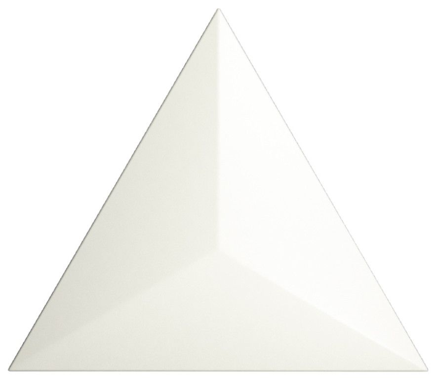Керамическая плитка Traingle Level White Matt (15x17) 218241 218241