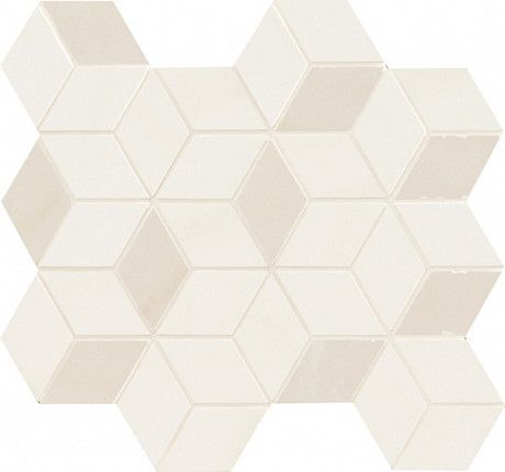 Декор Newluxe White Tessere Rombi (26x28)