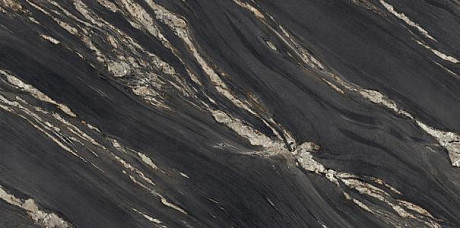 Керамогранит Ultra Marmi TROPICAL BLACK Levigato Silk (SK) 150x75 6mm UM6SK157674