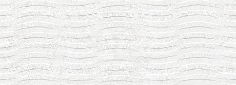 Керамическая плитка Rev. Alpine white waves (32x90)
