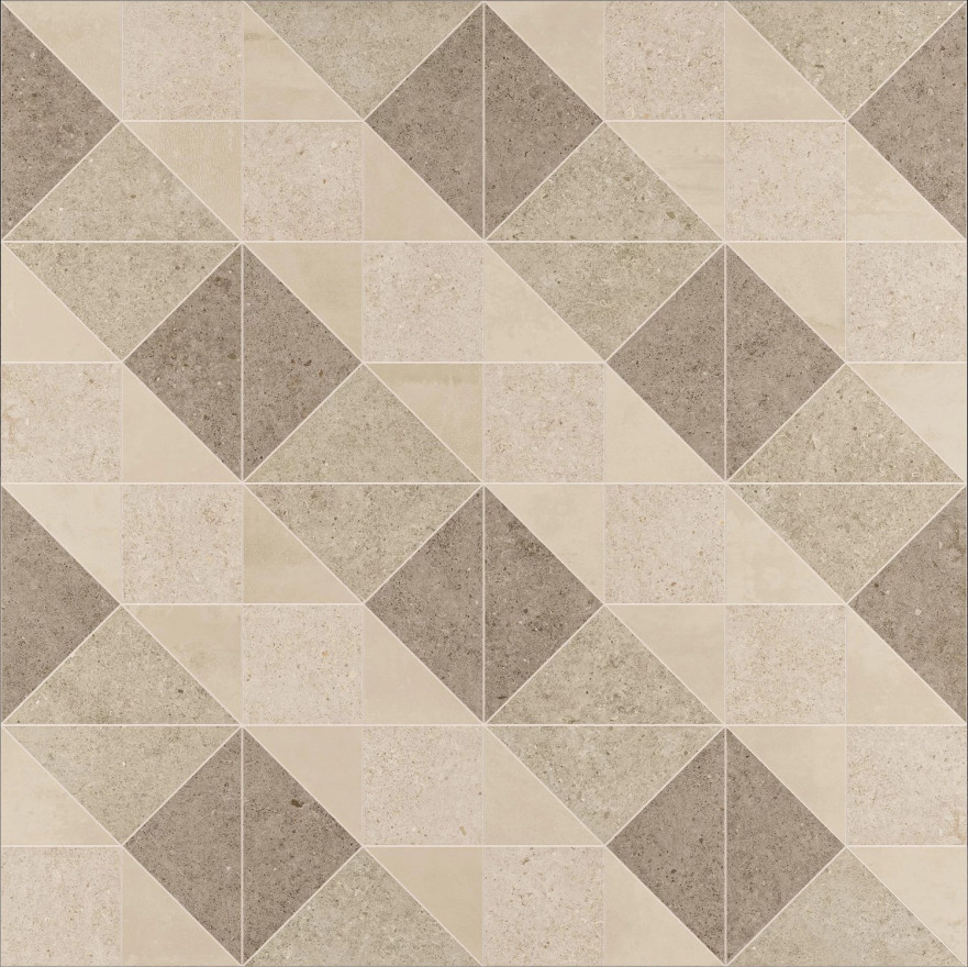 Мозаика Boost Stone Mosaico Cube Warm (30x30) A7DO A7DO