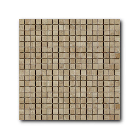 Мозаика из натурального камня Art Natura Marble Mosaic Ivory Travertine mm-ivorytraver (15x15)
