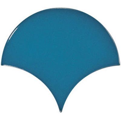 Керамическая плитка Scale Fan Electric Blue (10.6x12) 23841
