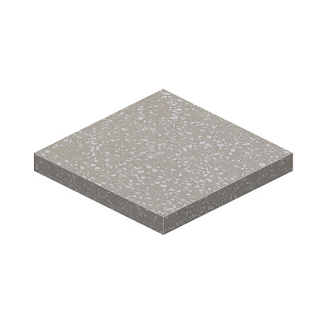 Ступень Marvel Terrazzo Pearl Scalino Ang. Matt (33x33) AS8Z