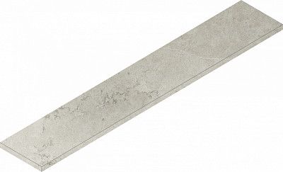 Ступень угловая левая Metropolis Absolut Silver ScalinoSx 620070002211 (33x160)