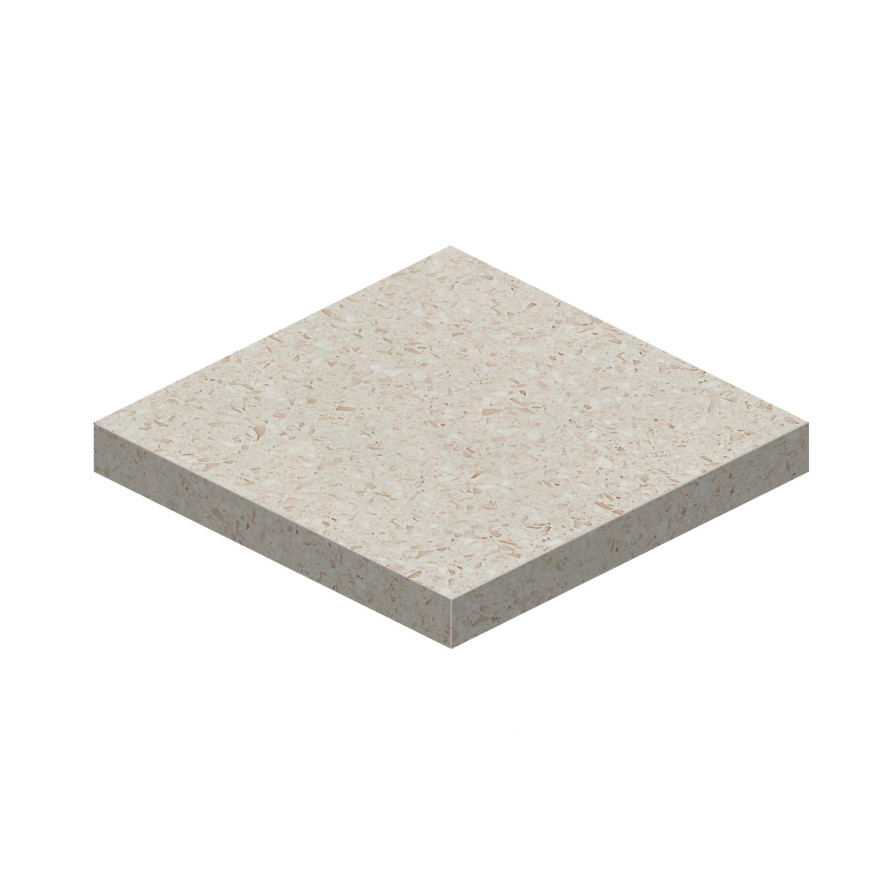 Ступень Marvel Terrazzo Cream Scalino Ang. Matt (33x33) AS80 AS80