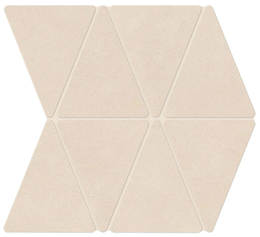 Мозаика Boost Natural Kaolin Mosaico Rhombus (36.7x33.8) A7CN A7CN
