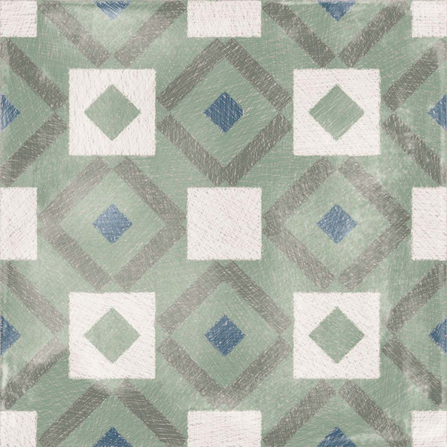 Керамогранит Play Labyrinth sage PF60003369 (20x20) PF60003369