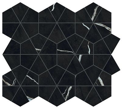 Мозаика Marvel Meraviglia Black Origin Hexagon Lapp. AJQ2 (40.3x46.6)