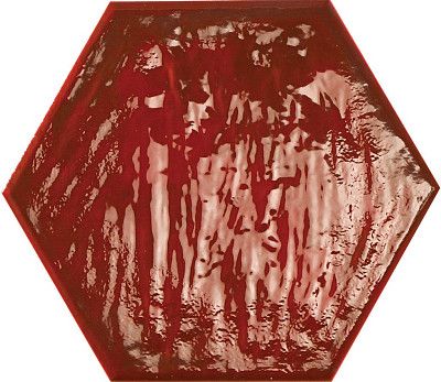 Керамогранит Rain Bordeaux Hex 19,8*22,8