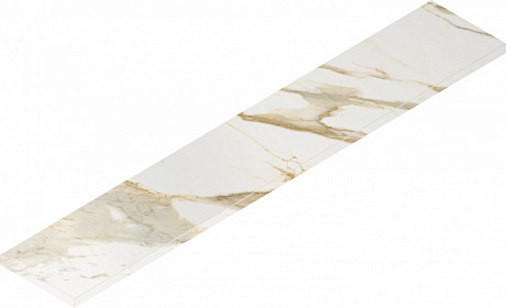 Ступень угловая левая Stellaris Calacata Gold Scalino Ang Sx(33x160)