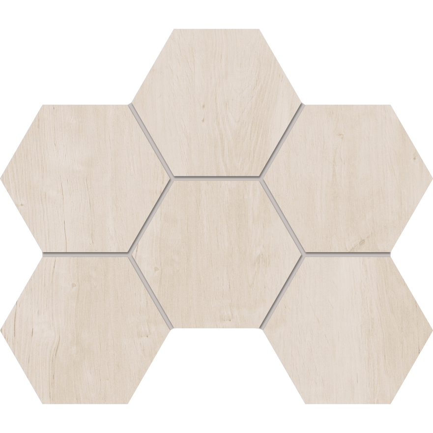 Мозаика SF01 Hexagon (25x28,5) непол. SF 01