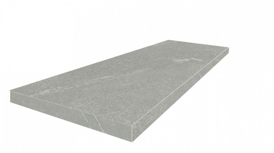 Ступень угловая левая Lugano Silver Scal. Ang.Sx Nat (33x90) 620070001859 620070001859