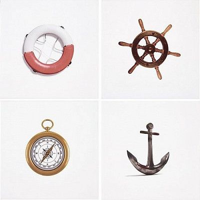 Декор DECOR MIX MARINE BLANCO (20x20) A019249