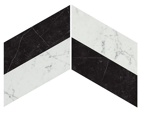 Мозаика Marvel Chevron Cold Lappato (22.5X22.9) AS2F